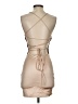 Assorted Brands Metallic Tan Cocktail Dress Size S (estimated) - photo 2