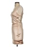 Assorted Brands Metallic Tan Cocktail Dress Size S (estimated) - photo 8