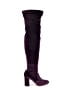 Aquazzura Purple Boots Size EU 37 1/2 - photo 1