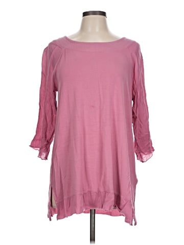 Soft Surroundings 3/4 Sleeve T-Shirt (view 1)
