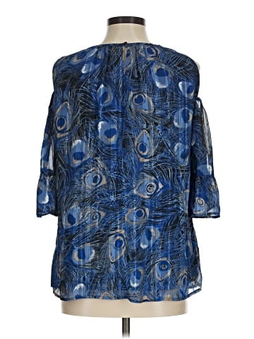 Sara Michelle 3/4 Sleeve Blouse (view 2)