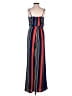 Akira Stripes Blue Jumpsuit Size S - photo 2