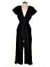 Whistles Solid Black Jumpsuit Size 4 - photo 1
