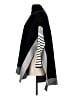 Chicwish 100% Acrylic Stripes Black Poncho Size 10 (estimated) - photo 5