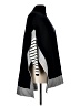 Chicwish 100% Acrylic Stripes Black Poncho Size 10 (estimated) - photo 4