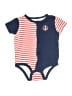 First Impressions 100% Cotton Blue Short Sleeve Onesie Size 6-9 mo - photo 1