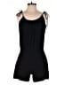 Theory Solid Black Romper Size 0 - photo 1