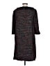 Sara Campbell 100% Polyester Tweed Black Casual Dress Size 10 - photo 2