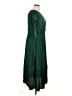 Current Air 100% Polyester Green Casual Dress Size XL - photo 4