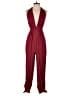 Lulus 100% Rayon Solid Burgundy Jumpsuit Size S - photo 1