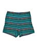 Kenny 100% Cotton Print Teal Shorts Size S - photo 1