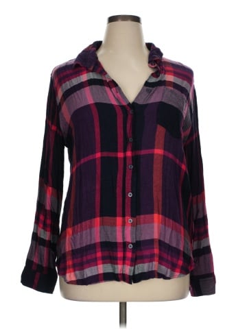 Joules 3/4 Sleeve Button-Down Shirt (view 1)