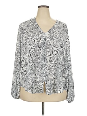 Torrid 3/4 Sleeve Blouse (view 1)