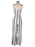 Shinestar Stripes Ivory Jumpsuit Size S - photo 2
