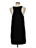 Tildon 100% Polyester Solid Black Casual Dress Size M - photo 2
