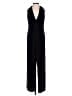 Halston Heritage 100% Polyester Solid Black Jumpsuit Size 4 - photo 1