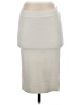 BCBGMAXAZRIA Solid Ivory Formal Skirt Size S - photo 1