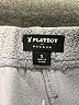 Playboy X Pacsun 100% Polyester Chevron-herringbone Gray Track Pants Size S - photo 4
