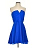 Naven Solid Blue Cocktail Dress Size 4 - photo 1