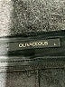 Olivaceous 100% Rayon Metallic Silver Shorts Size L - photo 3