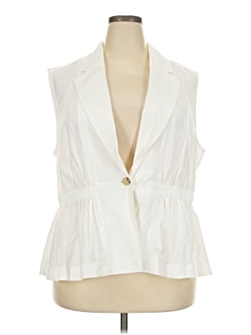 Lane Bryant Sleeveless Button-Down Shirt (view 1)