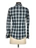 Massimo Dutti Plaid Green Long Sleeve Button-Down Shirt Size 2 - photo 2