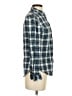 Massimo Dutti Plaid Green Long Sleeve Button-Down Shirt Size 2 - photo 4
