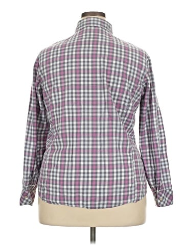 Riders by Lee Long Sleeve Button-Down Shirt (view 2)