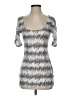 Maurices Houndstooth Silver 3/4 Sleeve T-Shirt Size S - photo 1