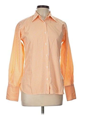Thomas Pink Long Sleeve Button-Down Shirt (view 1)