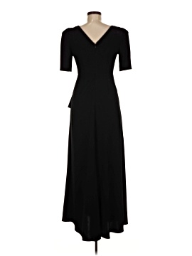 velvet maxi dress green Emerald Velvet Maxi Dress with Square Neckline and 3/4 Sleeves  Xiaolizi
