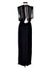 Assorted Brands 100% Polyester Black Jumpsuit Size S - photo 2