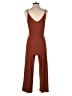 Forever 21 Solid Brown Jumpsuit Size S - photo 2
