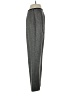 Petite Sophisticate Chevron-herringbone Gray Wool Pants Size 4 - photo 5