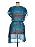 Mossimo Supply Co. Paisley Blue Casual Dress Size XL - photo 2