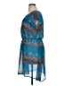 Mossimo Supply Co. Paisley Blue Casual Dress Size XL - photo 5