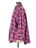 Zara Plaid Pink Long Sleeve Button-Down Shirt Size S - photo 5