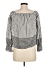 Express Gray 3/4 Sleeve Blouse Size M - photo 2