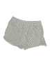 Madewell 100% Cotton Stripes Silver Shorts Size S - photo 2