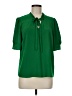 CeCe Green Short Sleeve Blouse Size M - photo 1