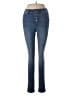 Express Stripes Blue Jeans Size 2 - photo 1