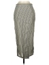 PrAna Stripes Gray Casual Skirt Size S - photo 1