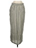 PrAna Stripes Gray Casual Skirt Size S - photo 2