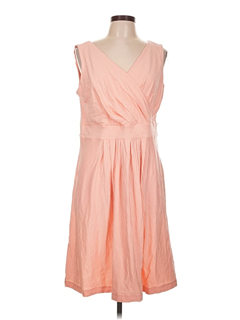 Lands' End Cocktail Dress In Pink