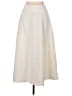 Commense Solid Ivory Formal Skirt Size M - photo 1