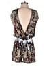 Daniel Rainn 100% Rayon Print Silver Romper Size S - photo 2