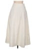 Commense Solid Ivory Formal Skirt Size M - photo 2