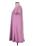 Architect Solid Purple Casual Dress Size L - photo 5