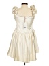 LoveShackFancy 100% Polyester Ivory Cocktail Dress Size 4 - photo 2