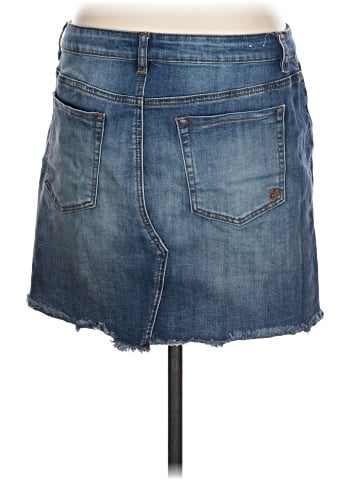 Indigo Rein Denim Skirt (view 2)